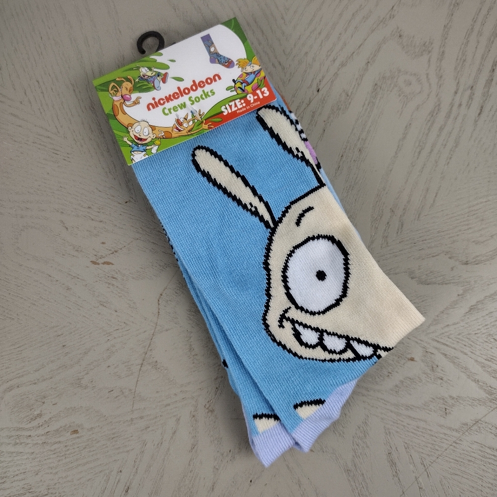 Nickelodeon Dad Casual Socks size 9-13